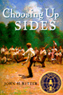 Choosing Up Sides bookcover, award-winning baseball book for kids